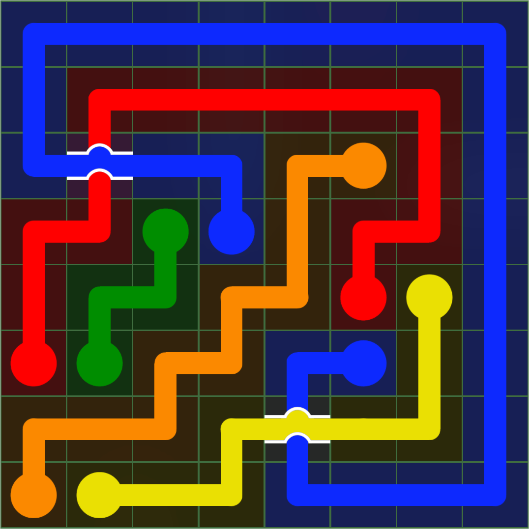 Flow Free 387 Solution