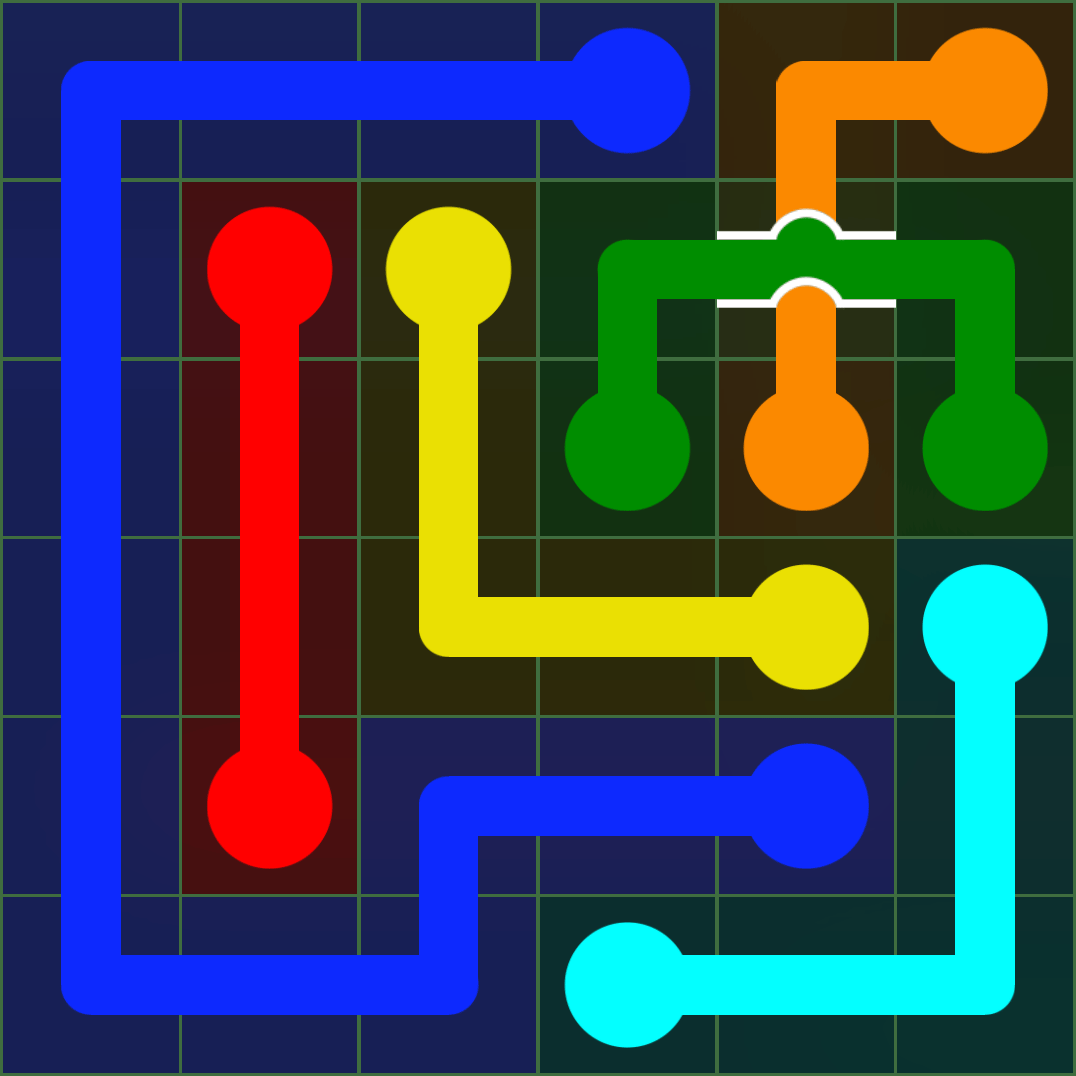 Flow Free 168 Solution