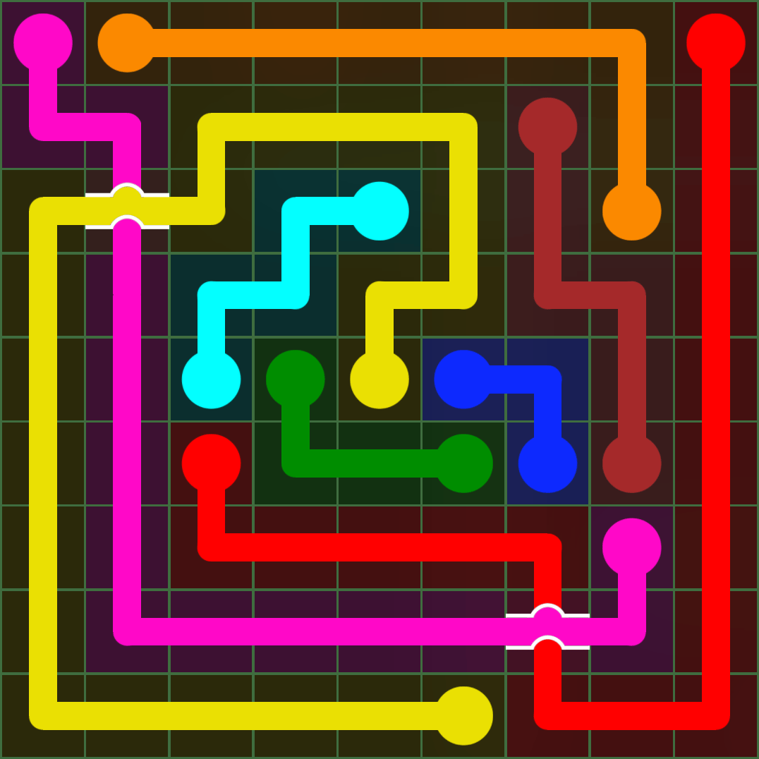 Flow Free 251 Solution