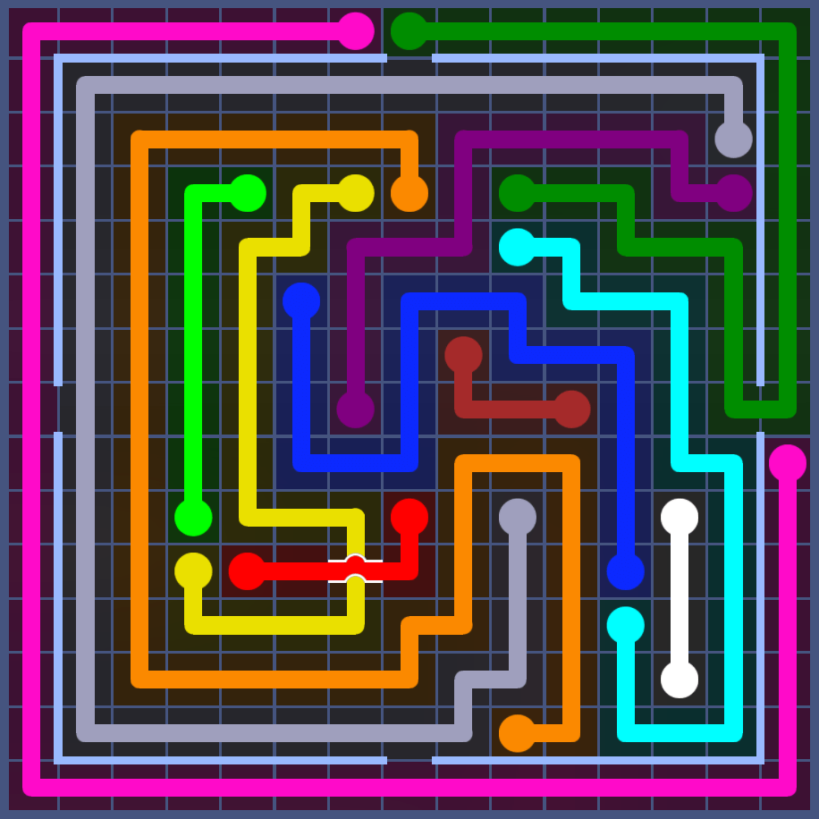 Flow Free 5942 Solution