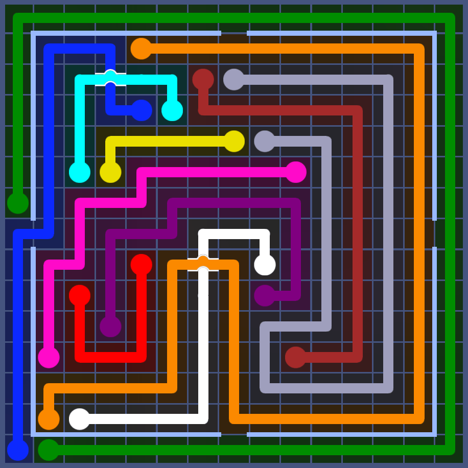 Flow Free 5943 Solution