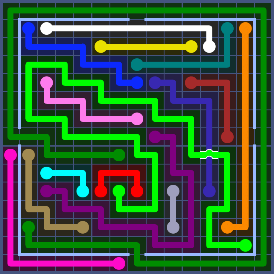 Flow Free 5949 Solution