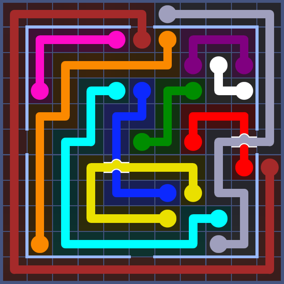 Flow Free 5833 Solution