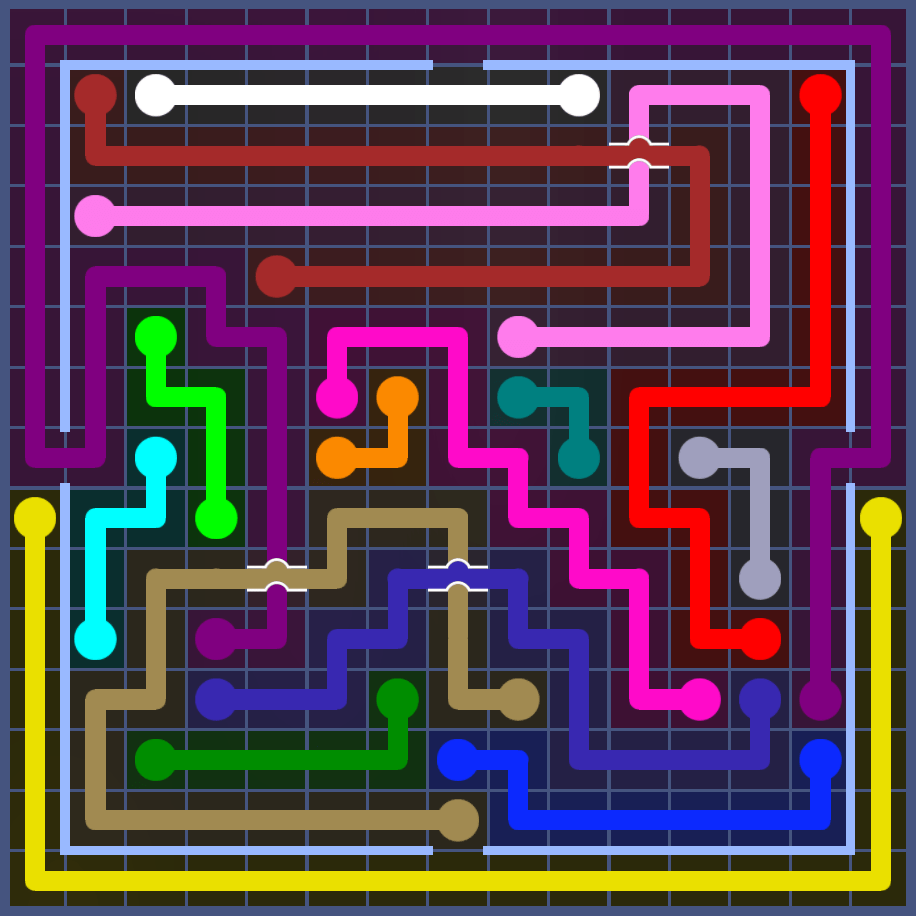 Flow Free 5952 Solution