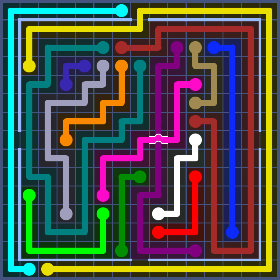 Flow Free 5959 Solution