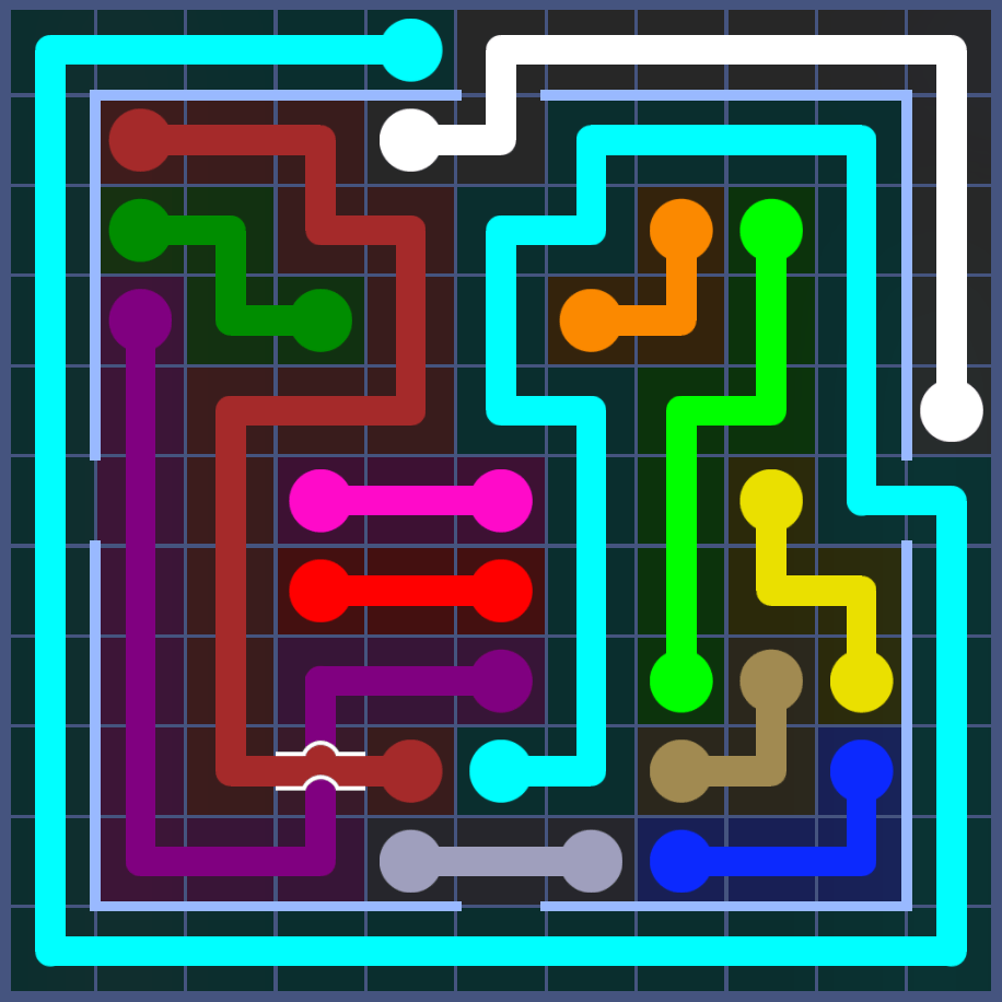 Flow Free 5835 Solution
