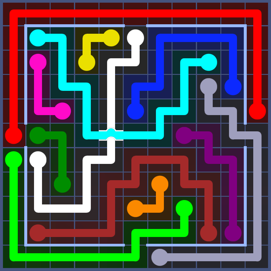 Flow Free 5822 Solution