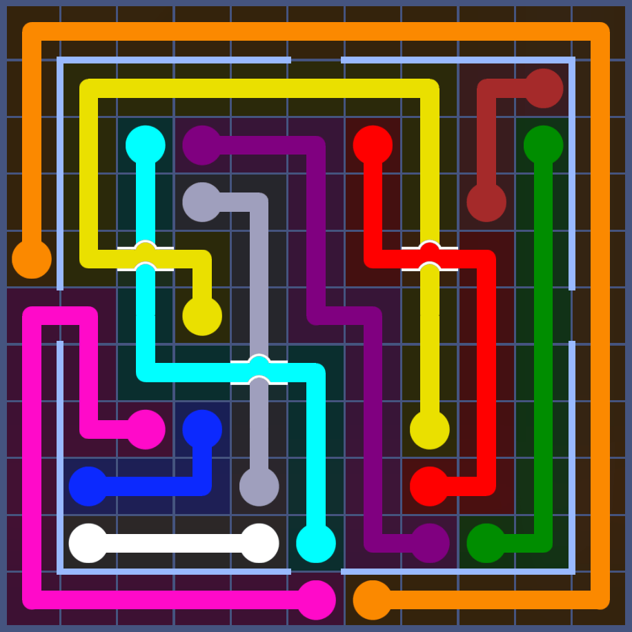 Flow Free 5841 Solution
