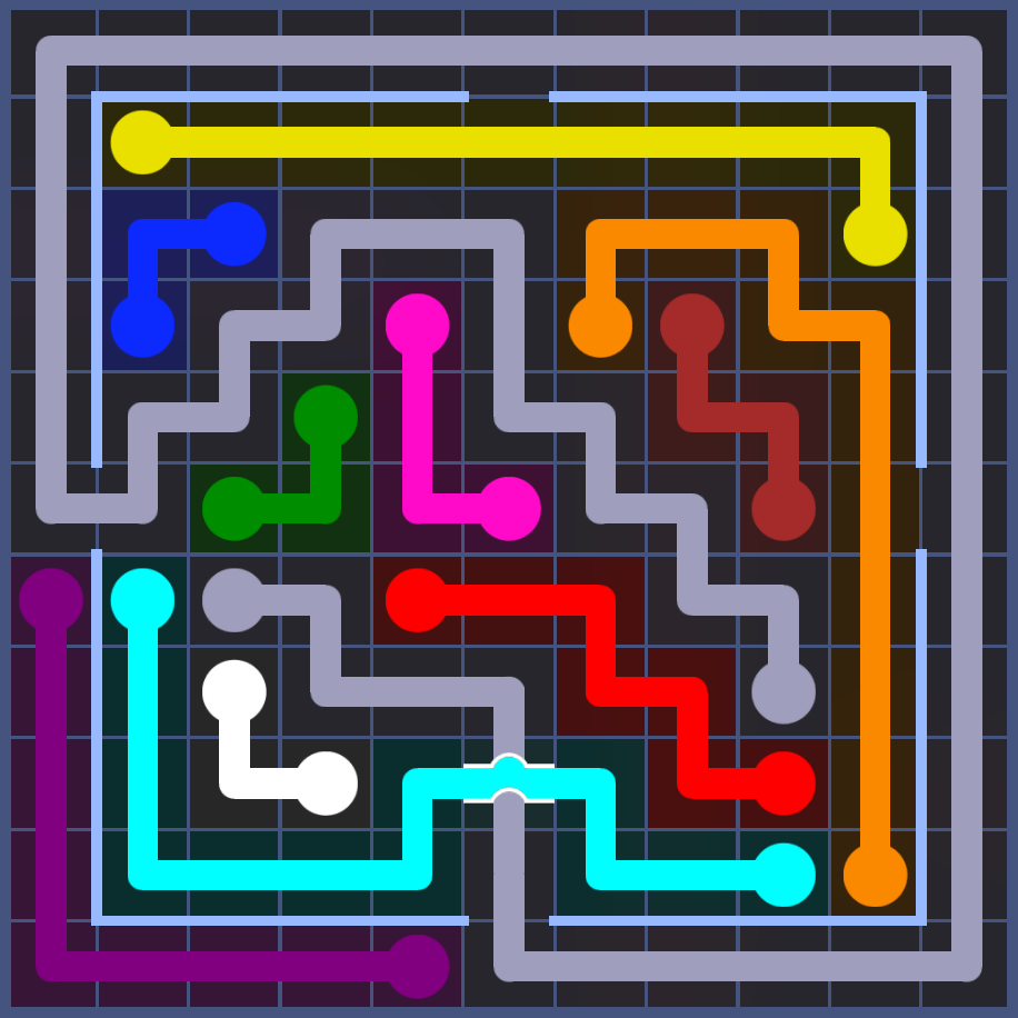Flow Free 5842 Solution