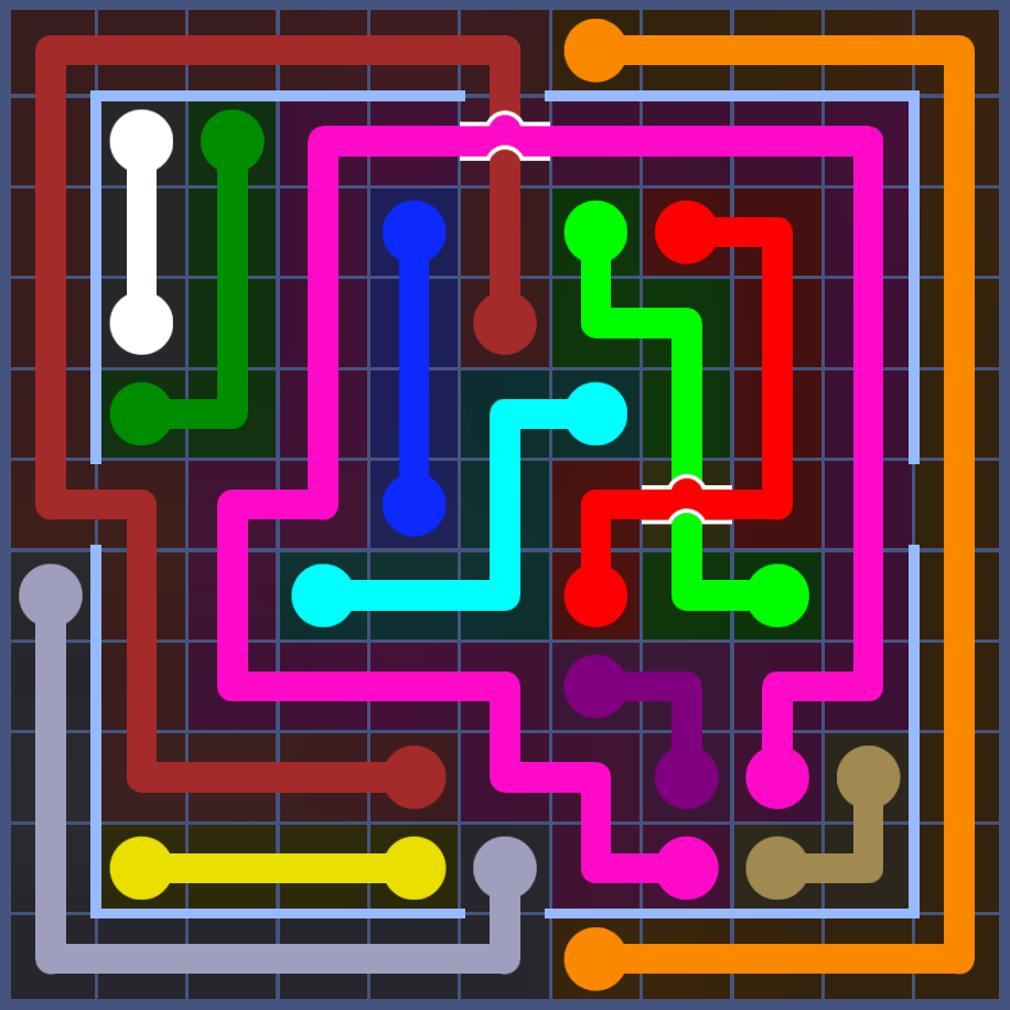 Flow Free 5846 Solution