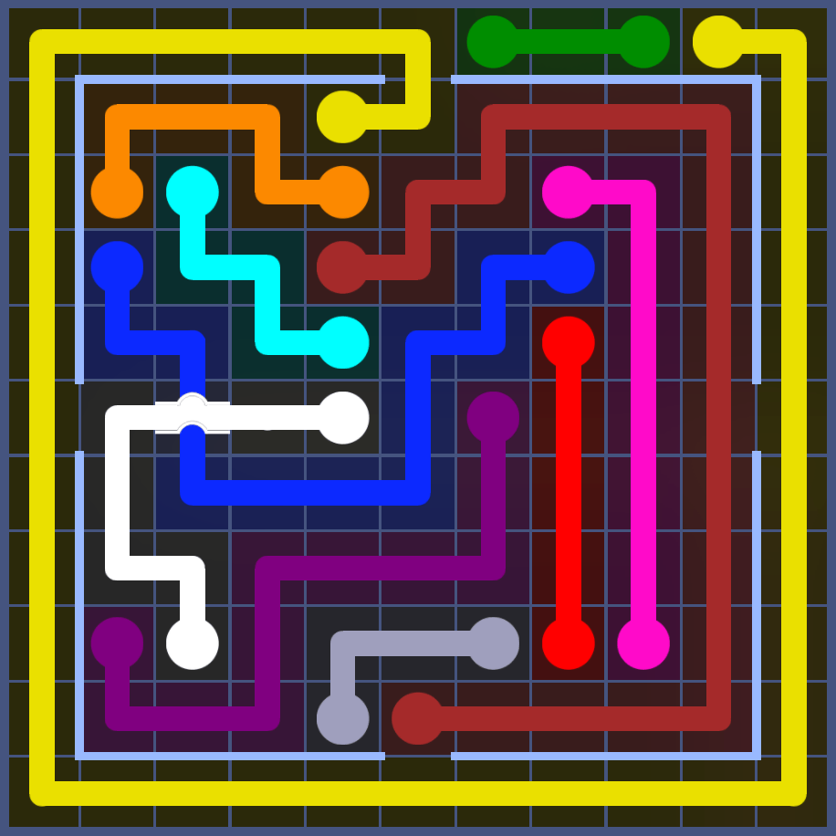 Flow Free 5847 Solution
