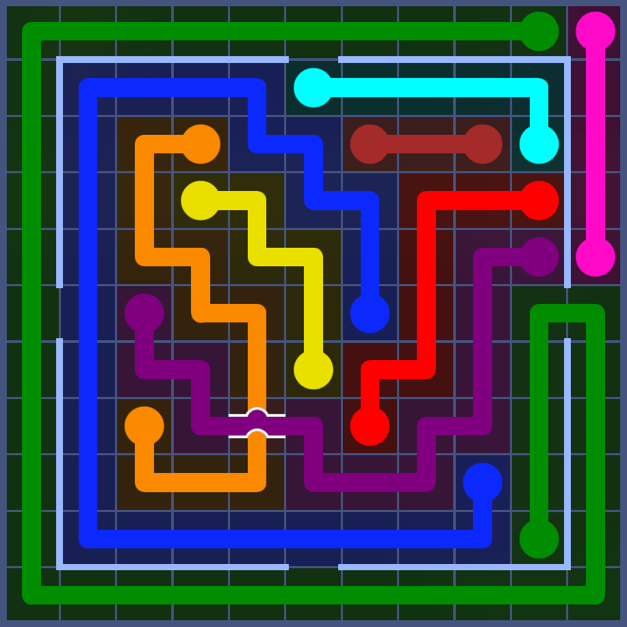 Flow Free 5823 Solution