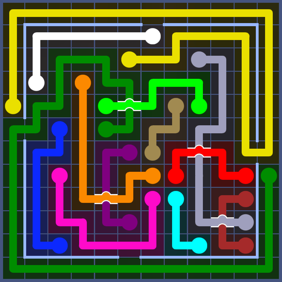 Flow Free 5863 Solution