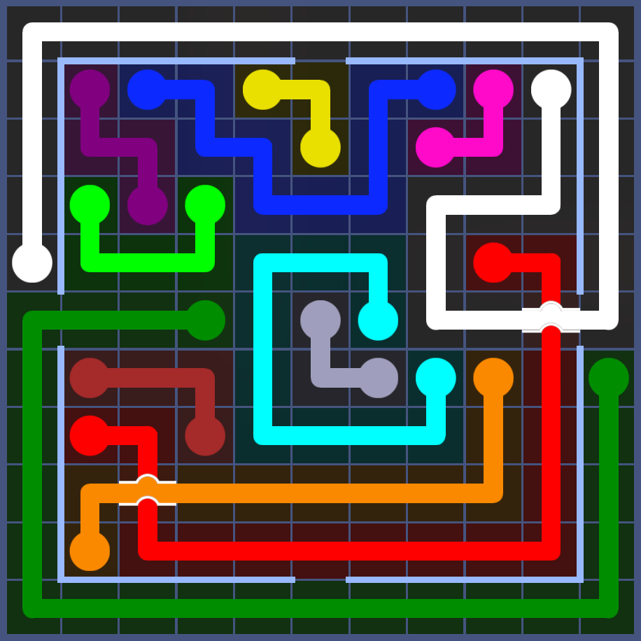 Flow Free 5825 Solution
