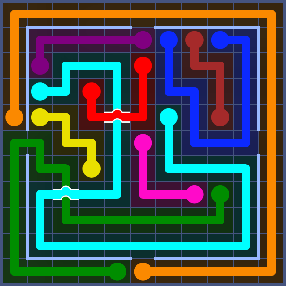 Flow Free 5826 Solution