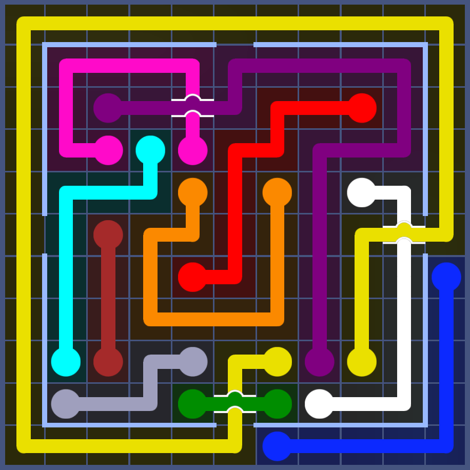 Flow Free 5827 Solution