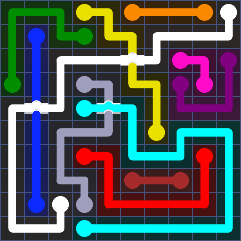 Flow Free 5521 Solution