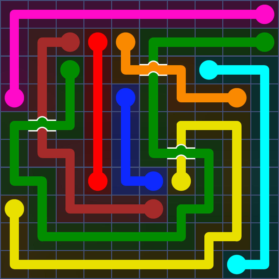 Flow Free 5535 Solution
