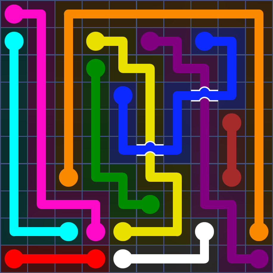 Flow Free 5537 Solution