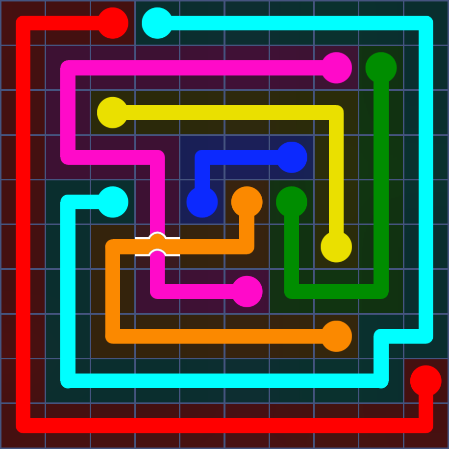 Flow Free 5541 Solution