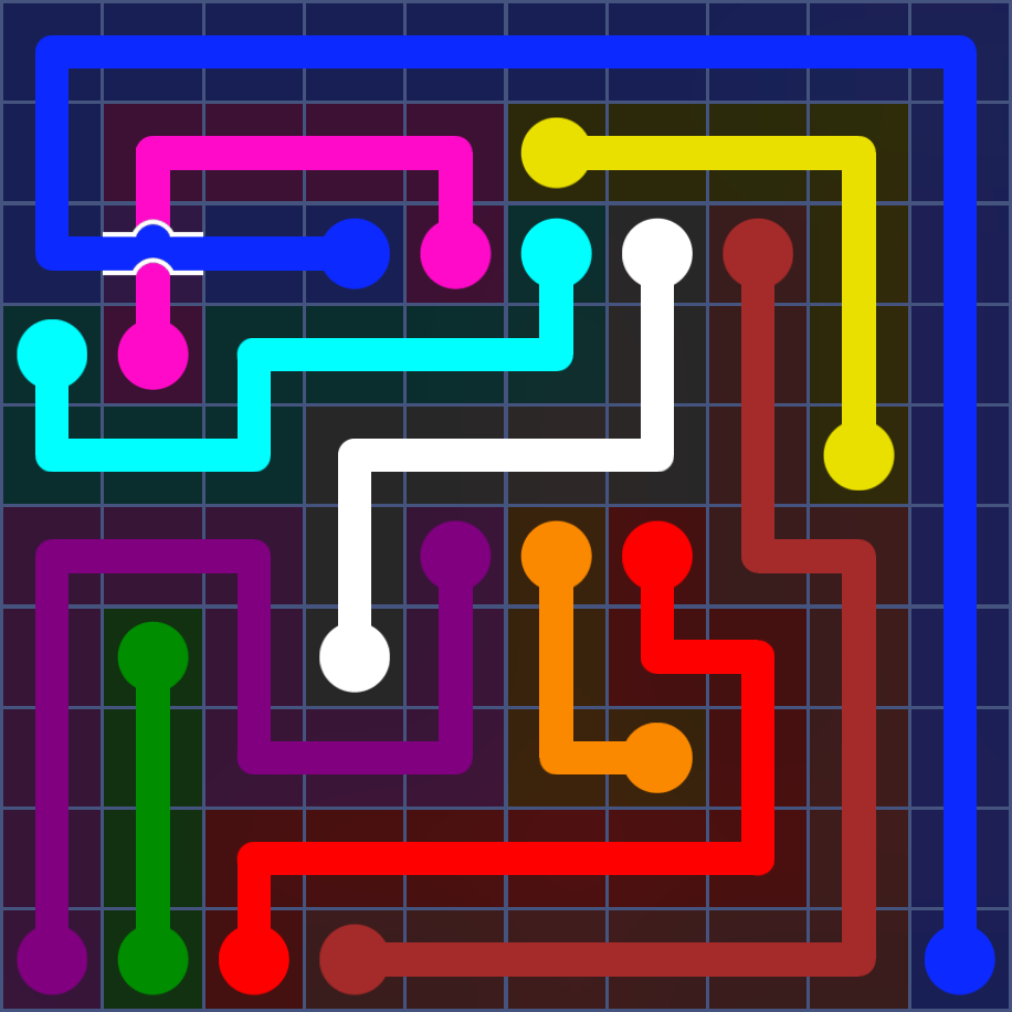 Flow Free 5543 Solution