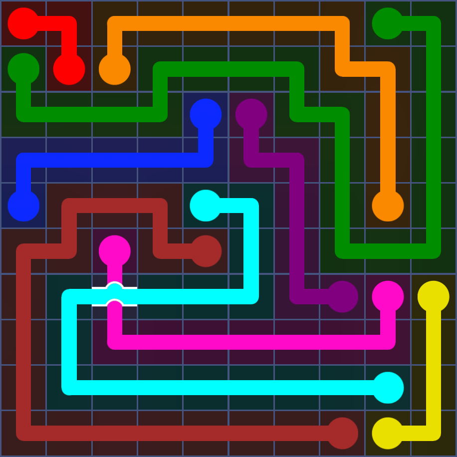 Flow Free 5547 Solution