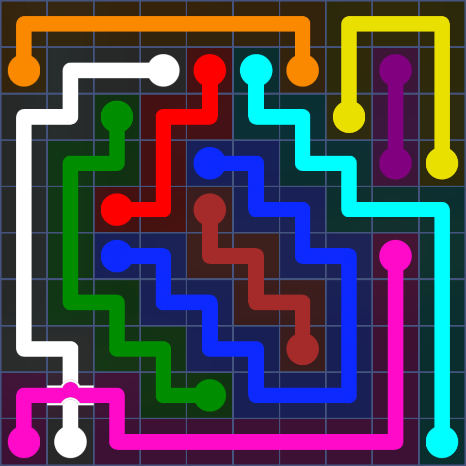 Flow Free 5523 Solution