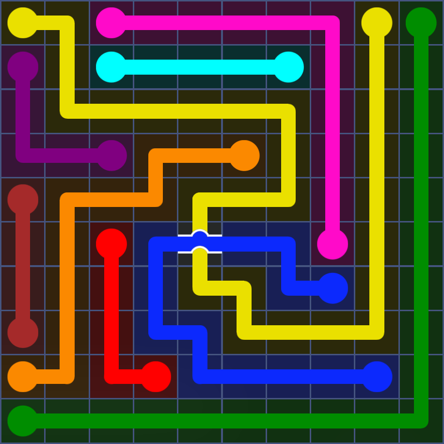 Flow Free 5526 Solution