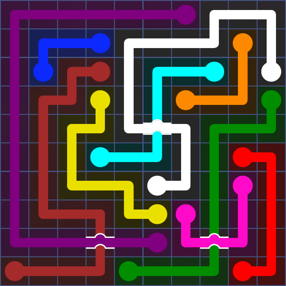 Flow Free 5527 Solution