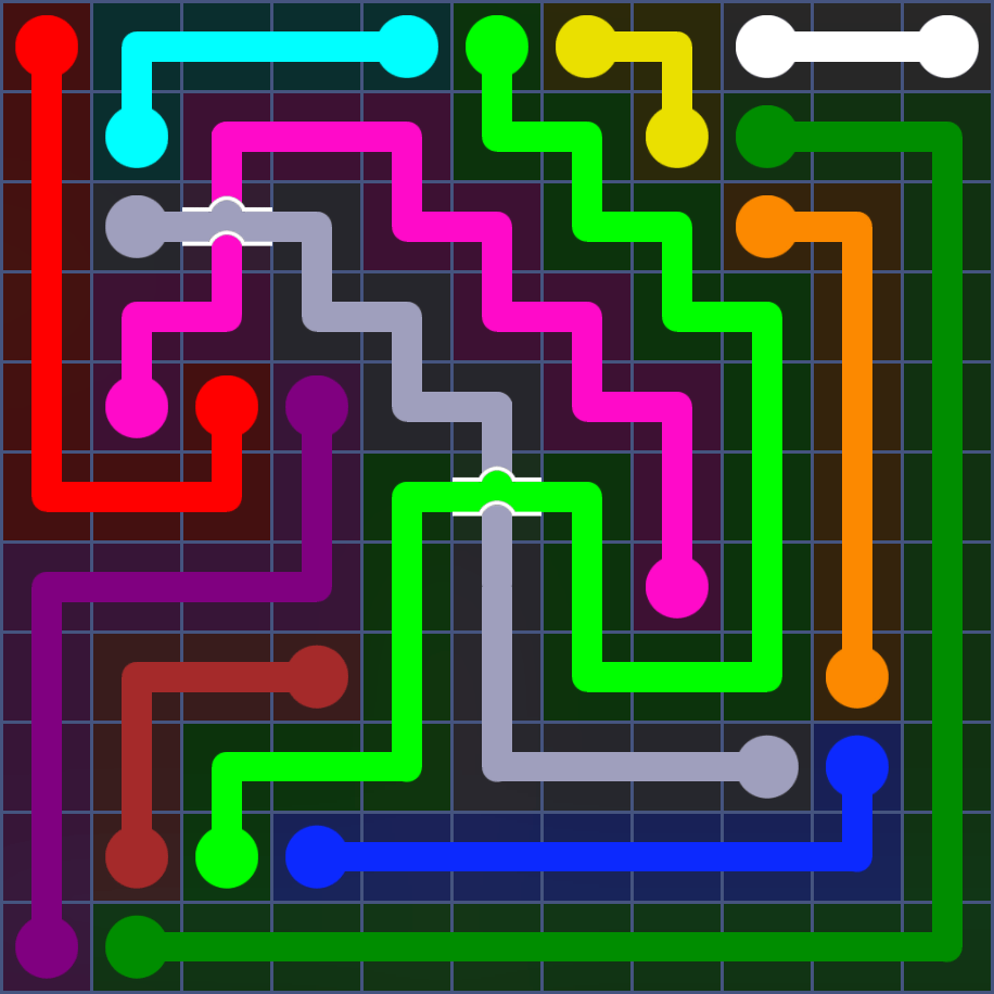 Flow Free 5576 Solution