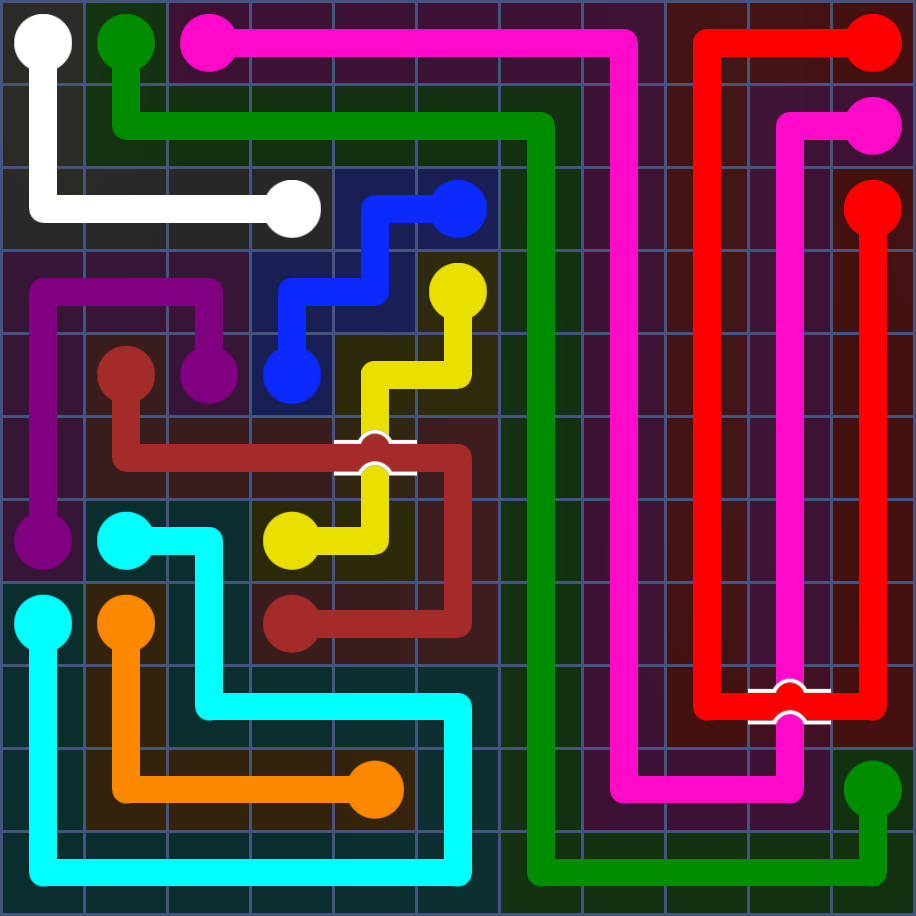 Flow Free 5556 Solution