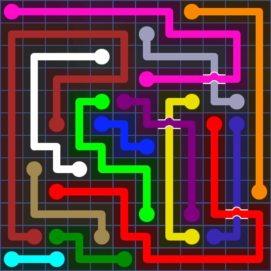 Flow Free 5603 Solution