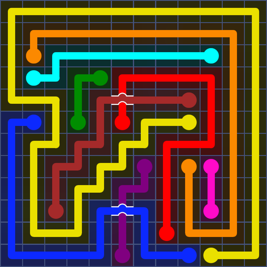 Flow Free 5610 Solution