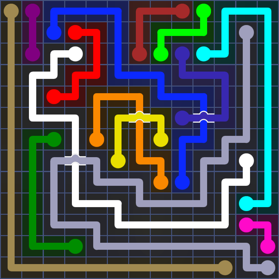 Flow Free 5625 Solution