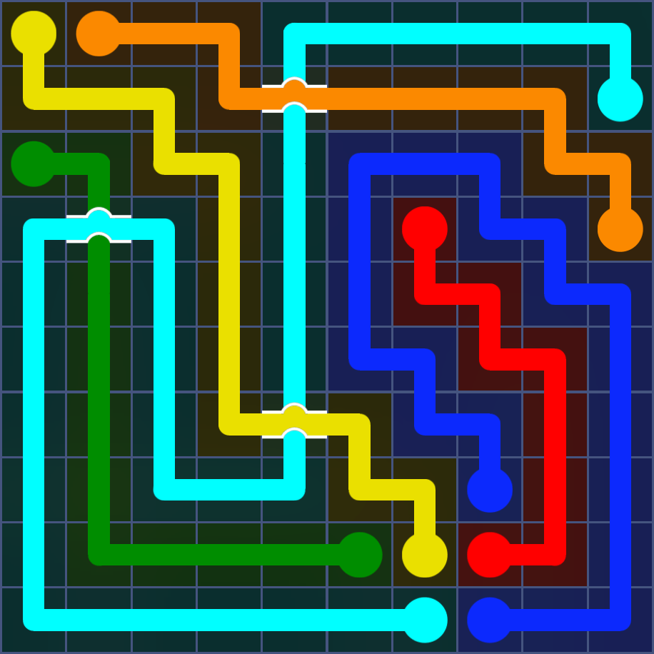 Flow Free 5671 Solution