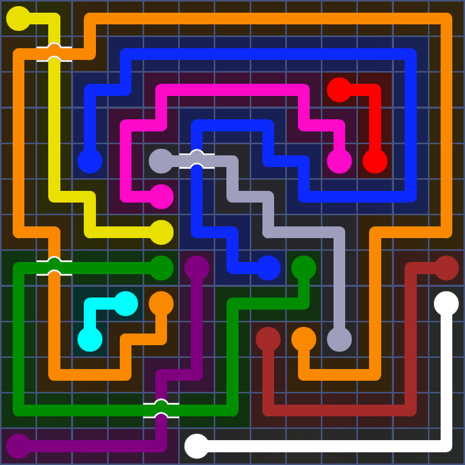 Flow Free 5682 Solution