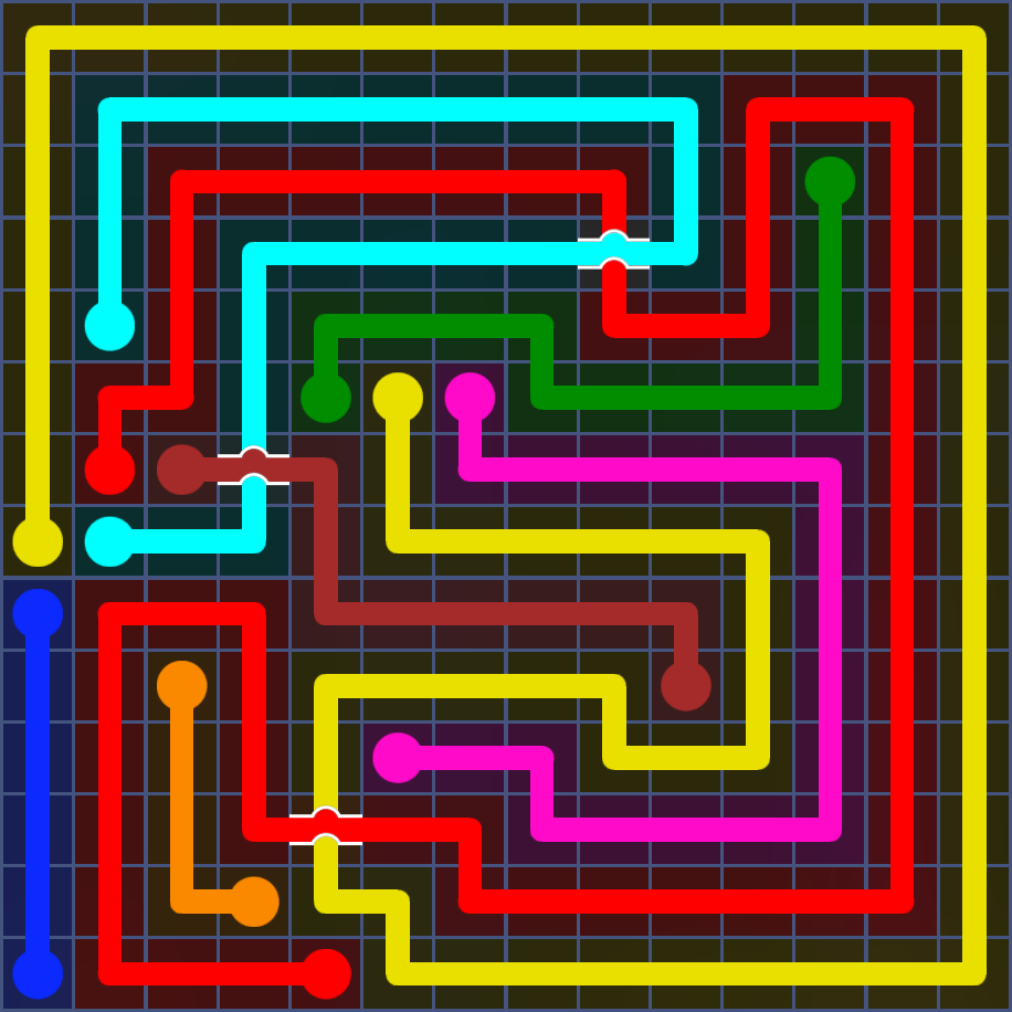 Flow Free 5683 Solution