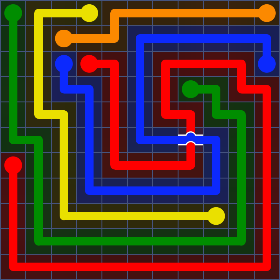 Flow Free 5688 Solution