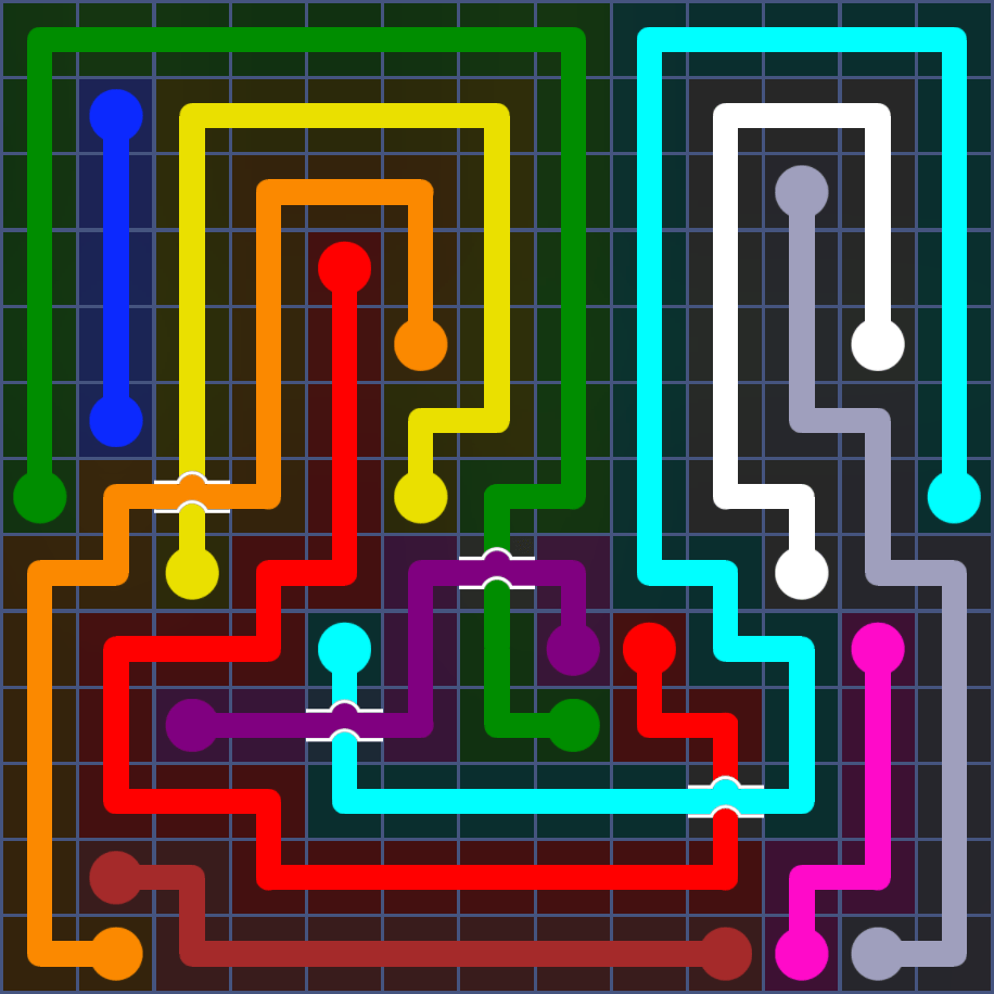 Flow Free 5692 Solution