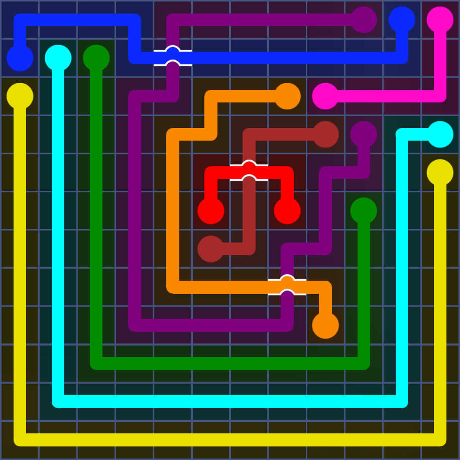 Flow Free 5693 Solution