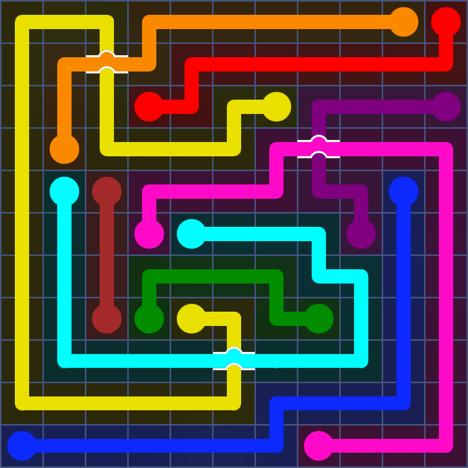 Flow Free 5694 Solution