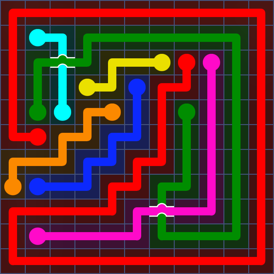 Flow Free 5696 Solution