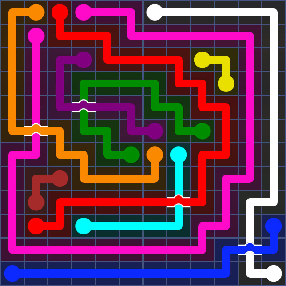 Flow Free 5673 Solution