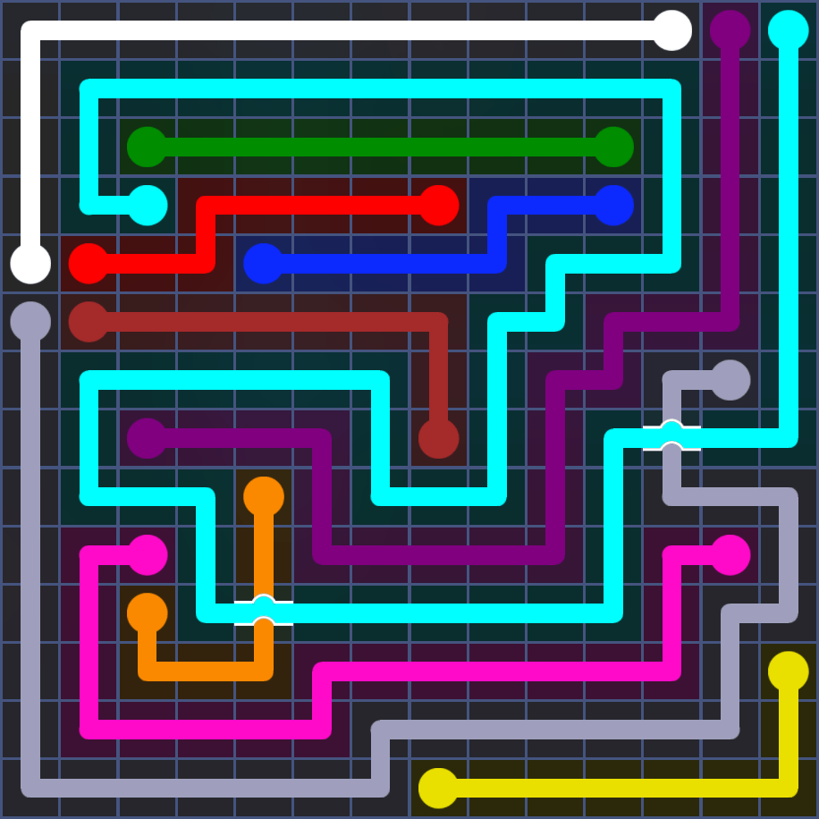 Flow Free 5675 Solution