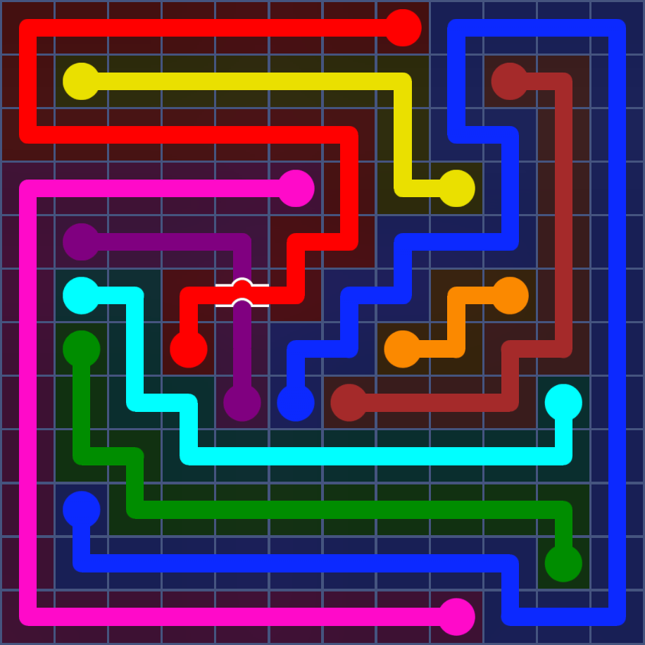 Flow Free 5677 Solution