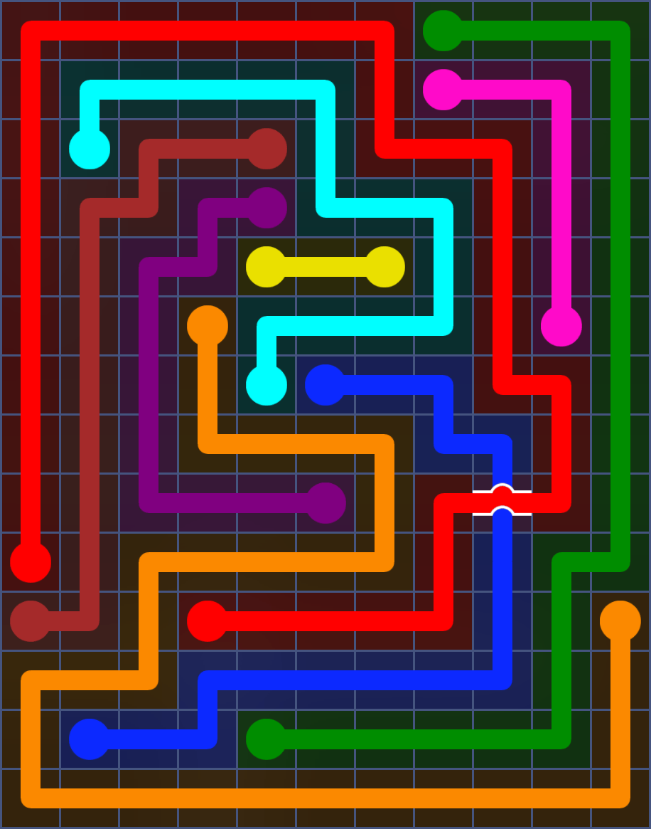 Flow Free 5988 Solution