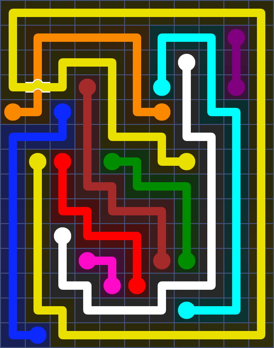 Flow Free 5993 Solution
