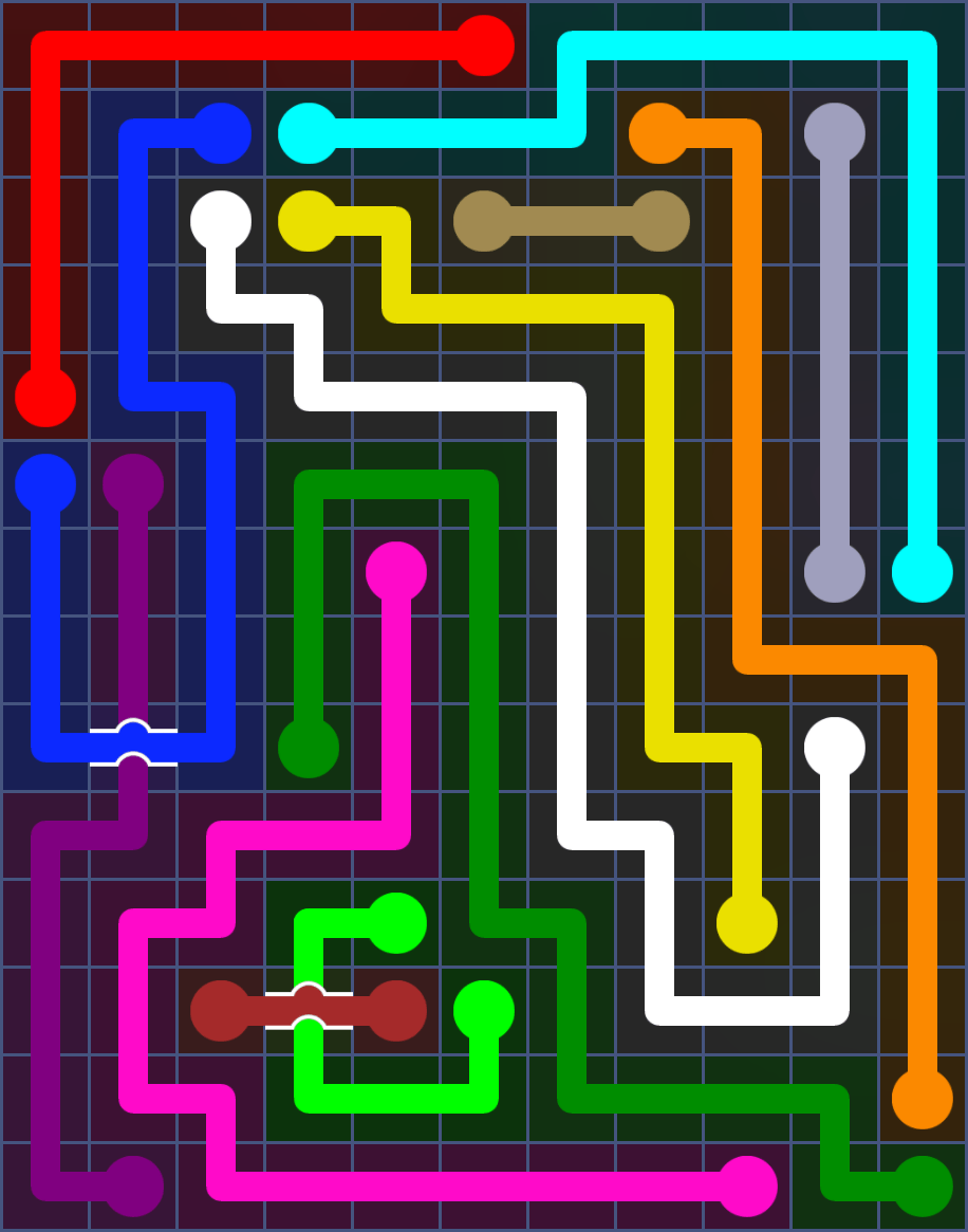 Flow Free 5977 Solution