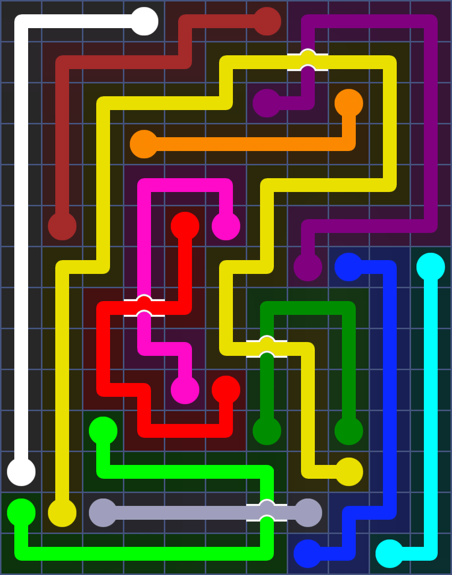 Flow Free 5979 Solution