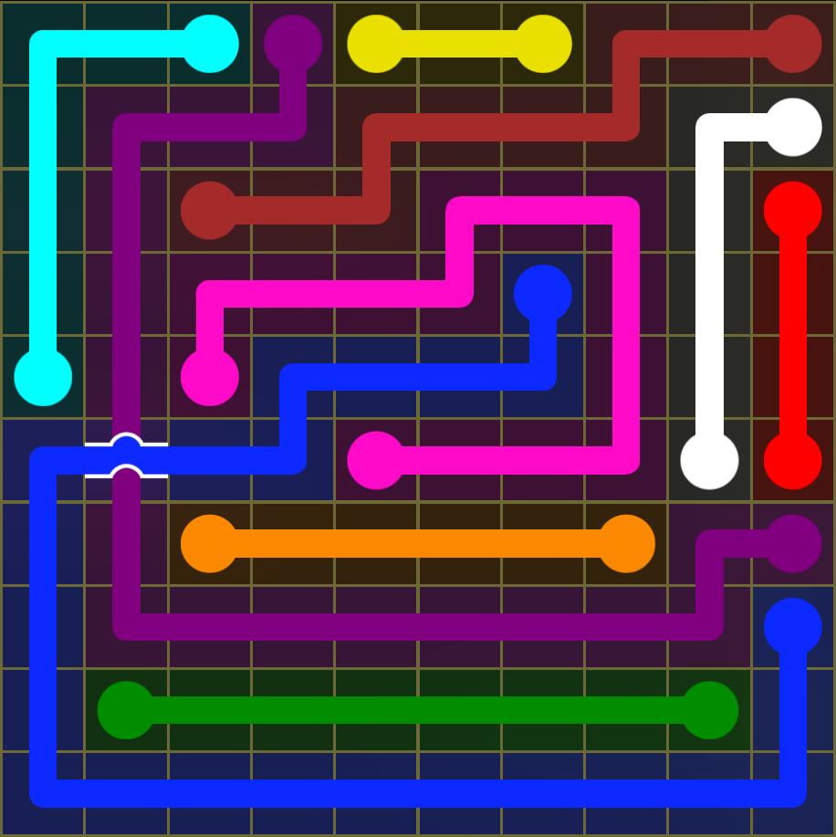 Flow Free 5371 Solution